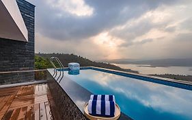 Saffronstays Kaia Waters By Kosha Villas, Pawna - Greek Style Villa With Panoramic View Of Pawna Lake