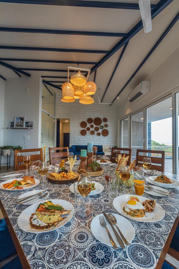 Saffronstays Kaia Waters By Kosha Villas, Pawna - Greek Style Villa With Panoramic View Of Pawna Lake Kolvan Buitenkant foto