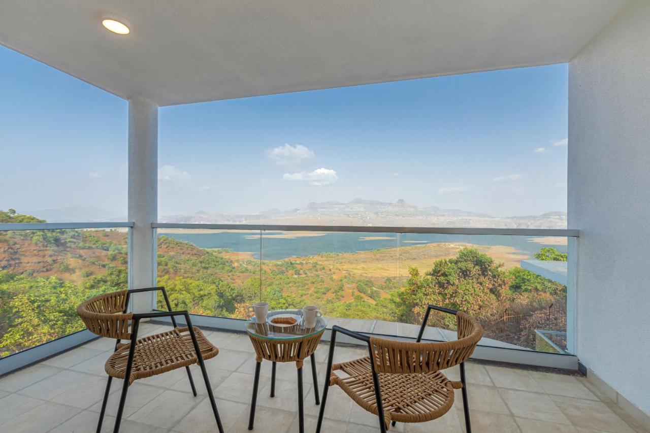 Saffronstays Kaia Waters By Kosha Villas, Pawna - Greek Style Villa With Panoramic View Of Pawna Lake Kolvan Buitenkant foto